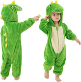 Kiddo Kouture: Unisex Baby Flannel Romper Animal Onesie Costume Hooded Cartoon Outfit Suit