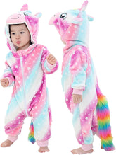 Kiddo Kouture: Unisex Baby Flannel Romper Animal Onesie Costume Hooded Cartoon Outfit Suit